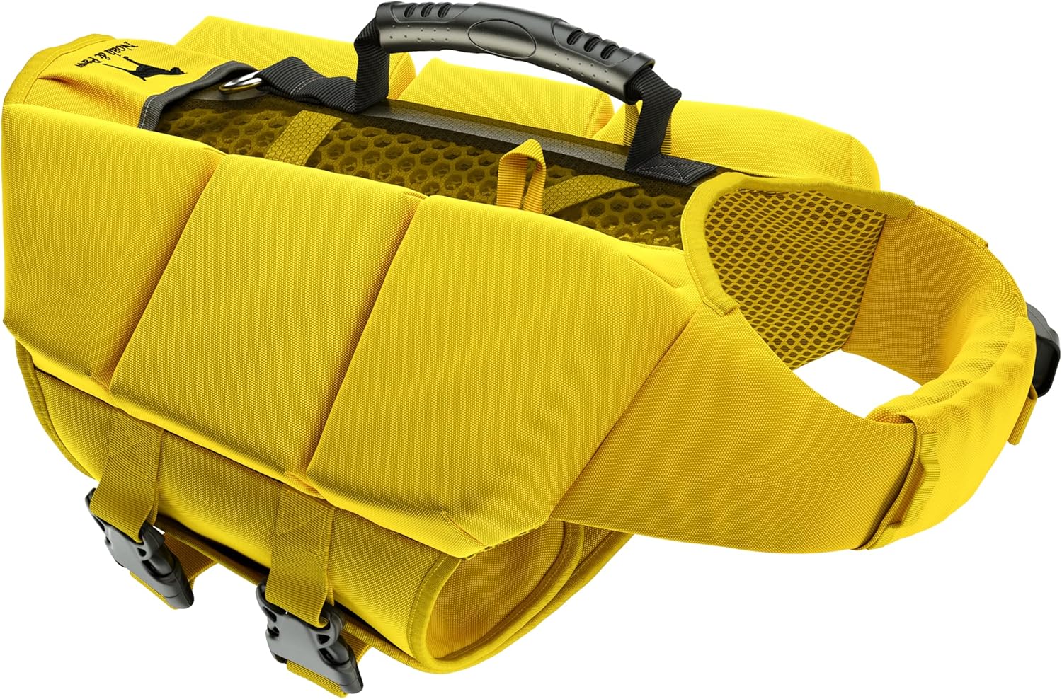 NOAH & PAW Dog Life Jacket, Human Standards Lifejacket Design, Dog Life Vest for Swimming and Boating, 3X Foam Support for Max Floating, Breathable Mesh, Salvavidas para Perros, Size M