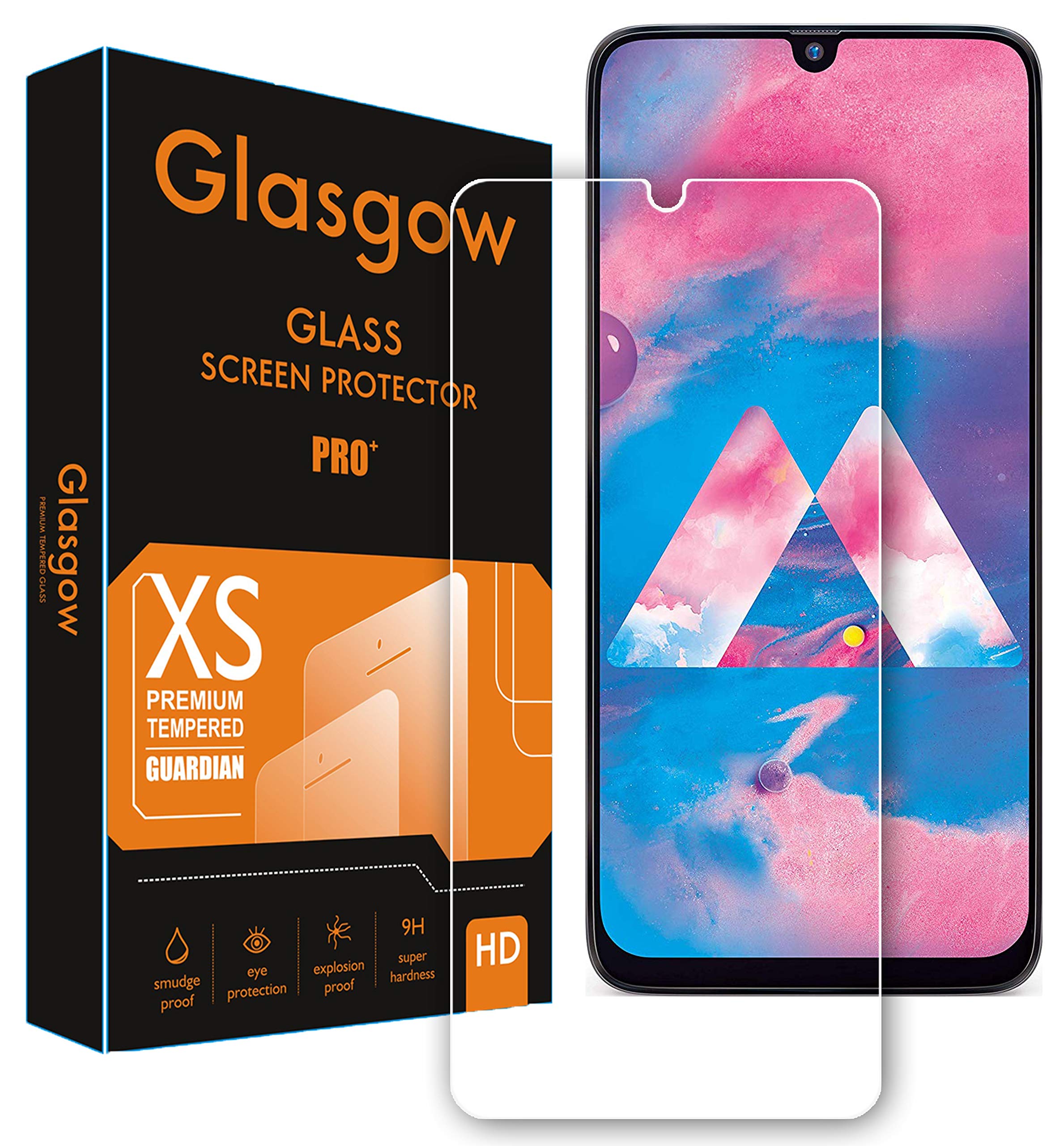 Glasgow |For Samsung Galaxy M21 / M30s / M31 | Tempered Glass Screen Protector Guard | Bubble Free Installation | Gorilla (B07XQ9ZHS4) Amazon Price History, Amazon Price Tracker