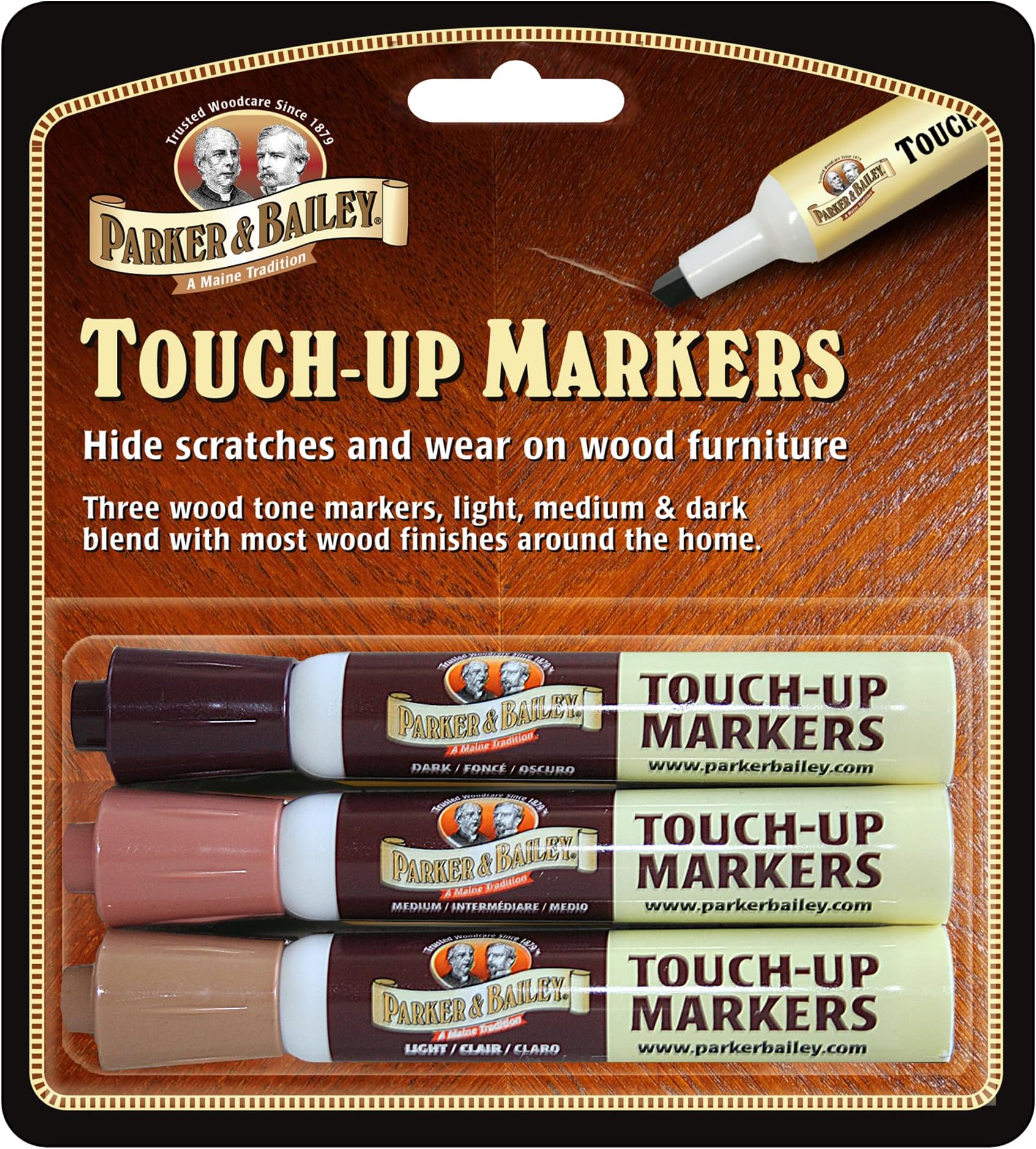 Parker Bailey cleaning product Furniture Touch-Up Markers (Set of 3)