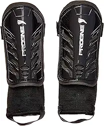 Caneleira Futebol Futsal Society Baby Com Tornozeleira - Preta - Par