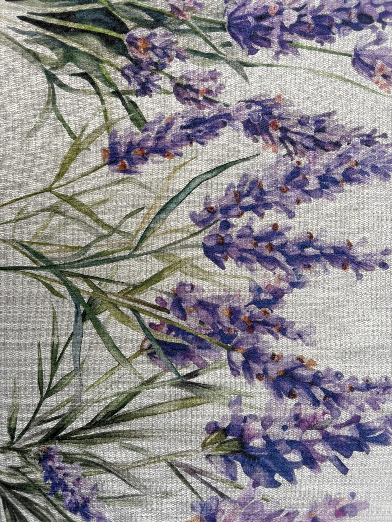 Tappeto Cucina Riciclato Eco Lavanda Fiori Provenzale Viola RecycledChef Antiscivolo Lavabile (cm_50_x_390)