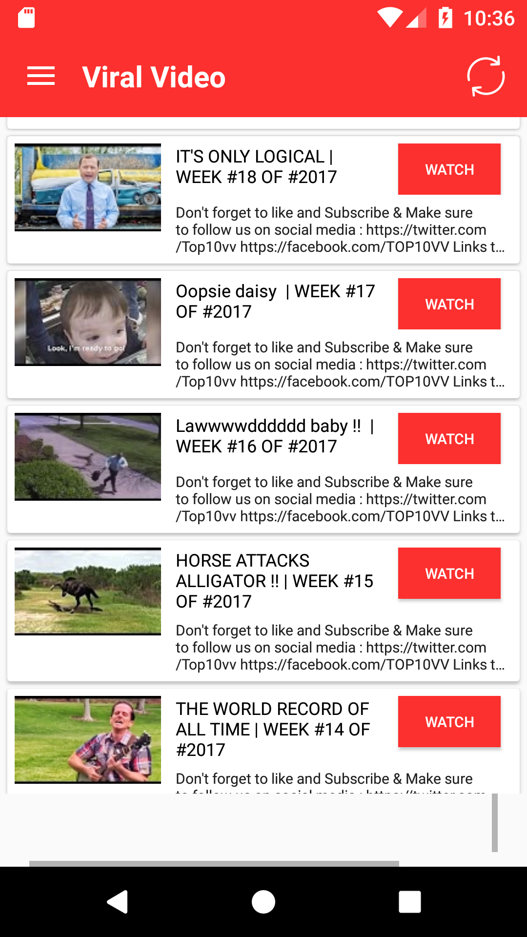 Viral Videos - App on Amazon Appstore