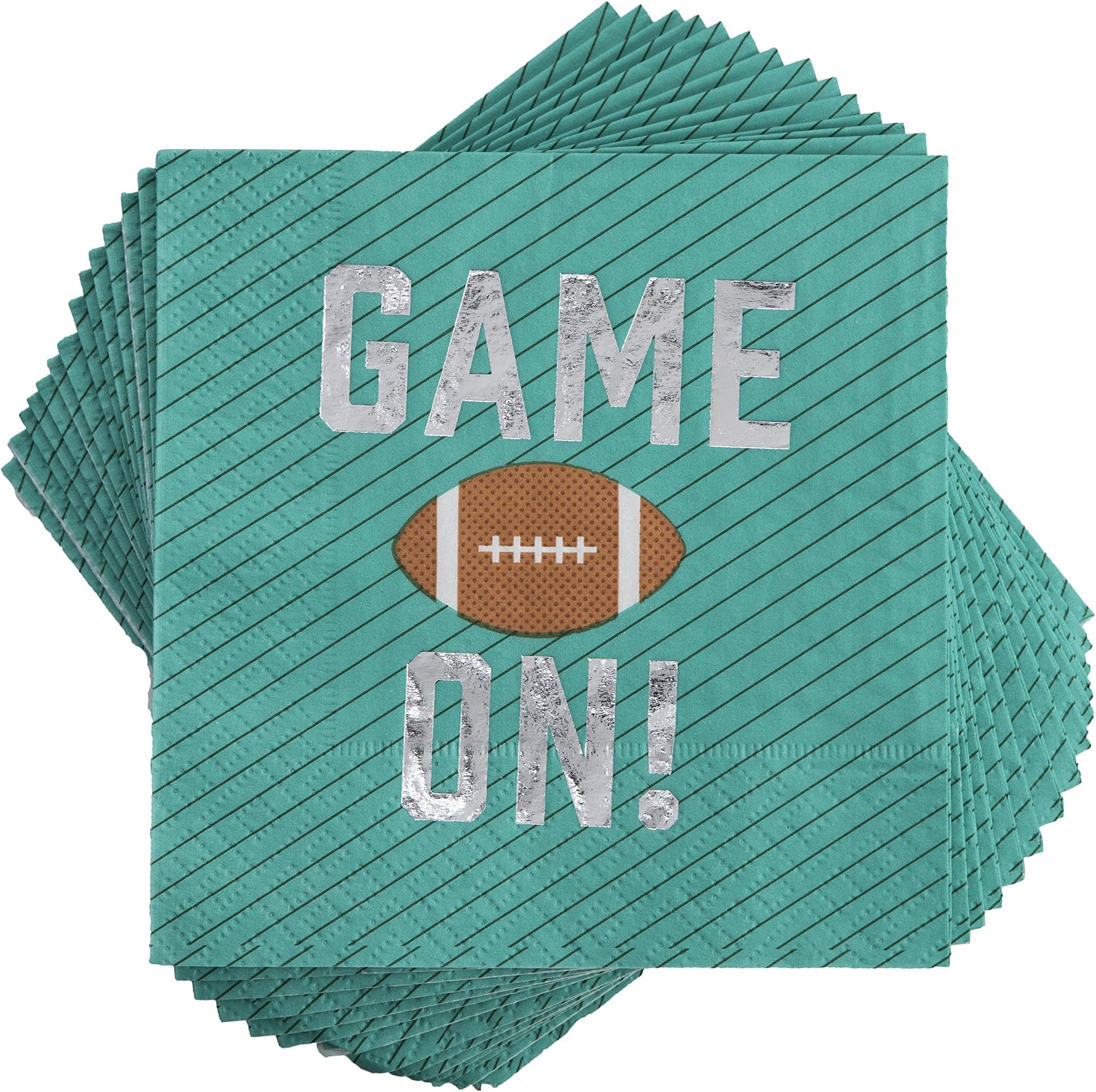Cakewalk (Party) 7134 Game on Appetizer Napkin, Multi-Colour