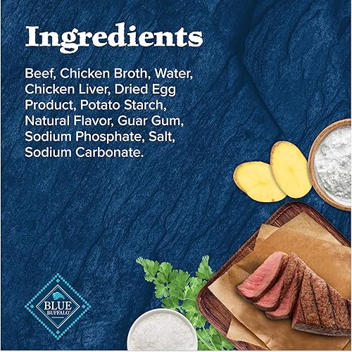 Miniatura 5 de Blue Buffalo Wilderness Trail Toppers Wild Cuts Wet Dog Food, High-Protein & Grain-Free, Made with Natural Ingredients, Chunky Beef Bites in Hearty