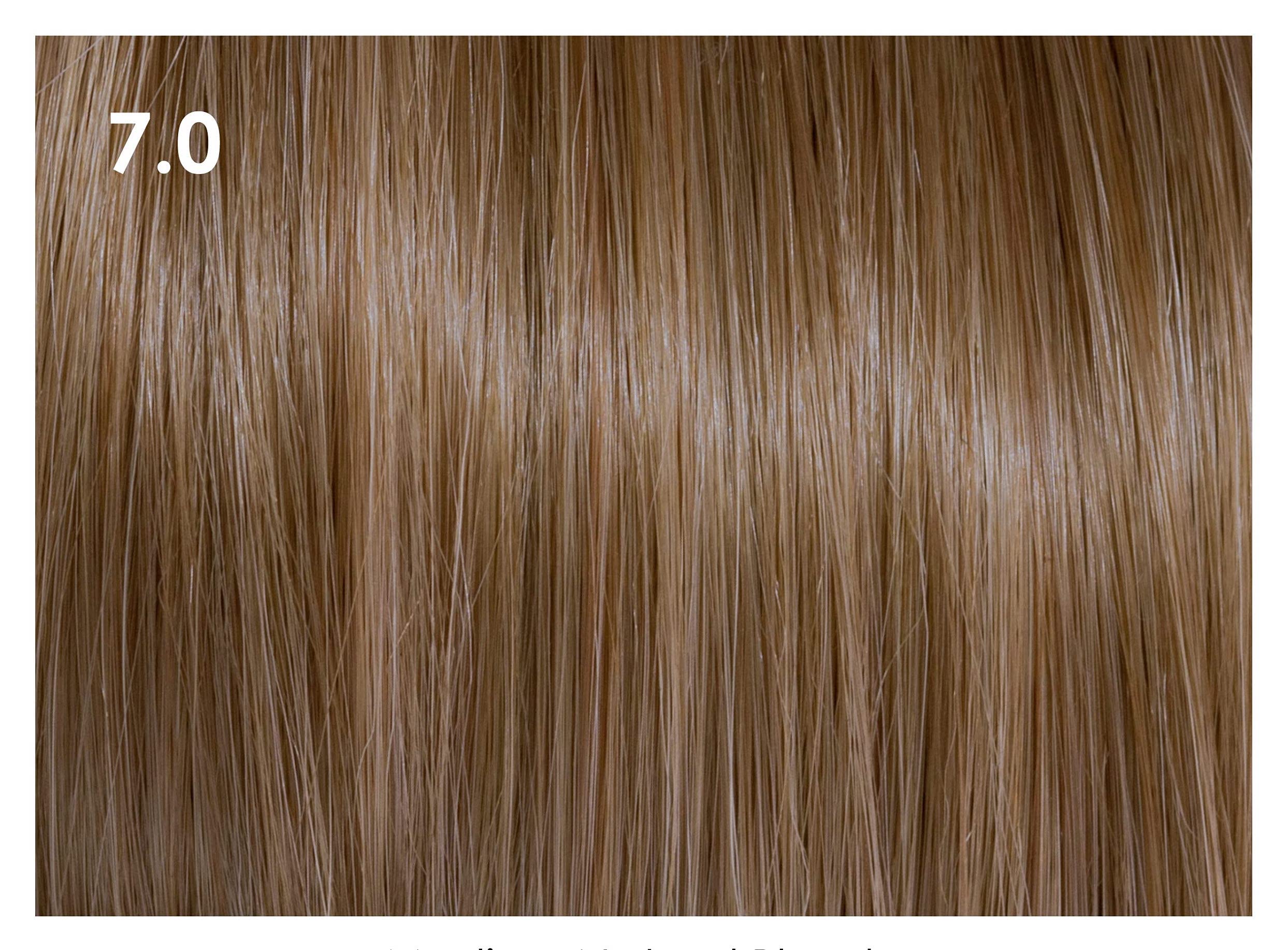 Milano Care Milano Colore – Nourishing Hair Coloring Treatment – Permanent Hair Dye – Hair Color Cream (Peroxide Cream Not Included), 7.0 Medium