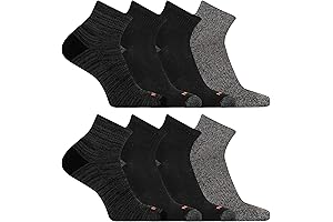 Merrell Midweight Cushion Ankle Hiking Socks for Men