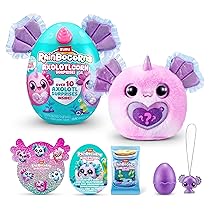 Rainbocorns Axolotlcorn Surprise di ZURU, peluche da collezione per bambine dai 3 anni in su (CANDY)
