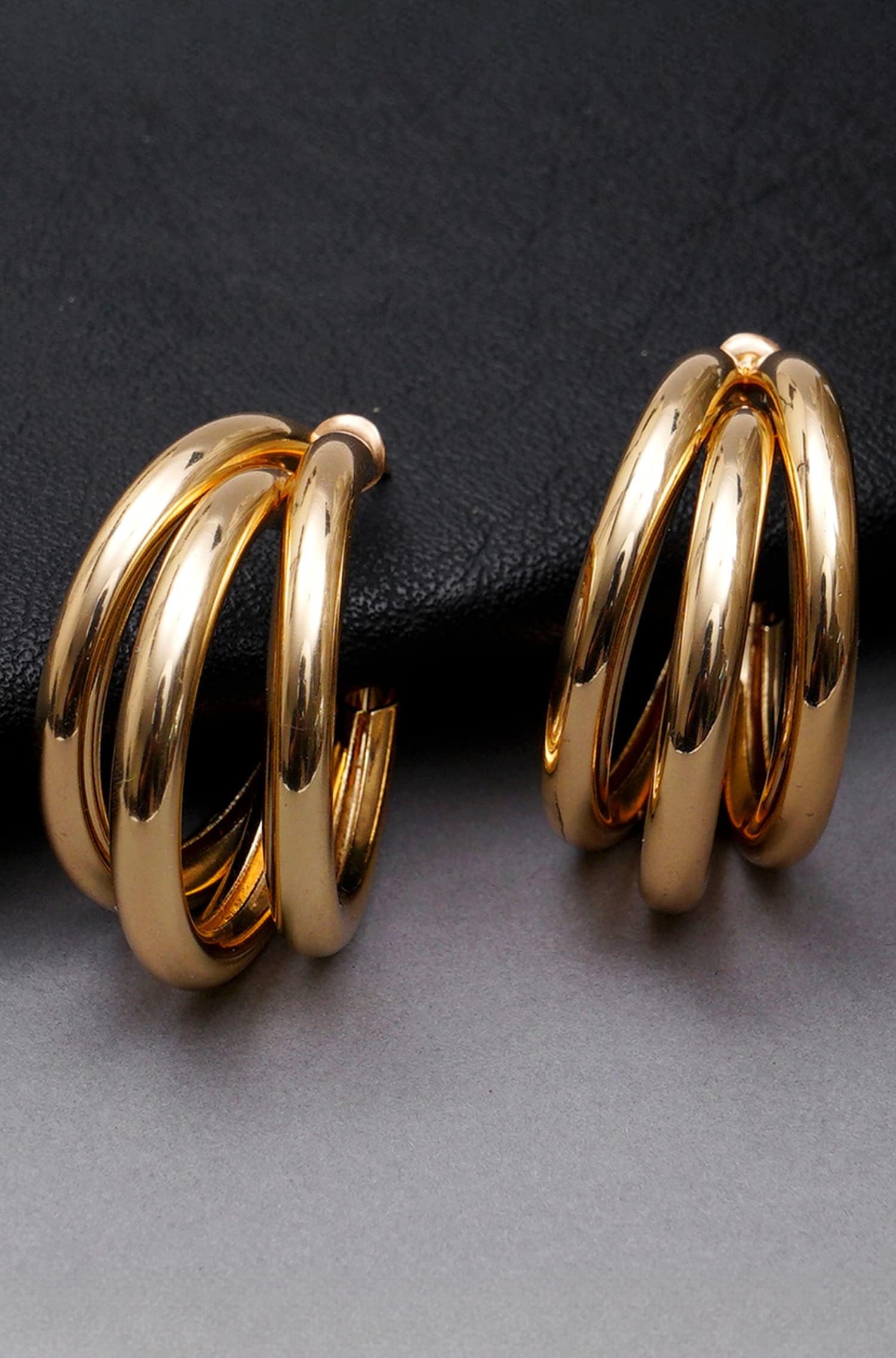 Classic Half Hoop Earrings for Women