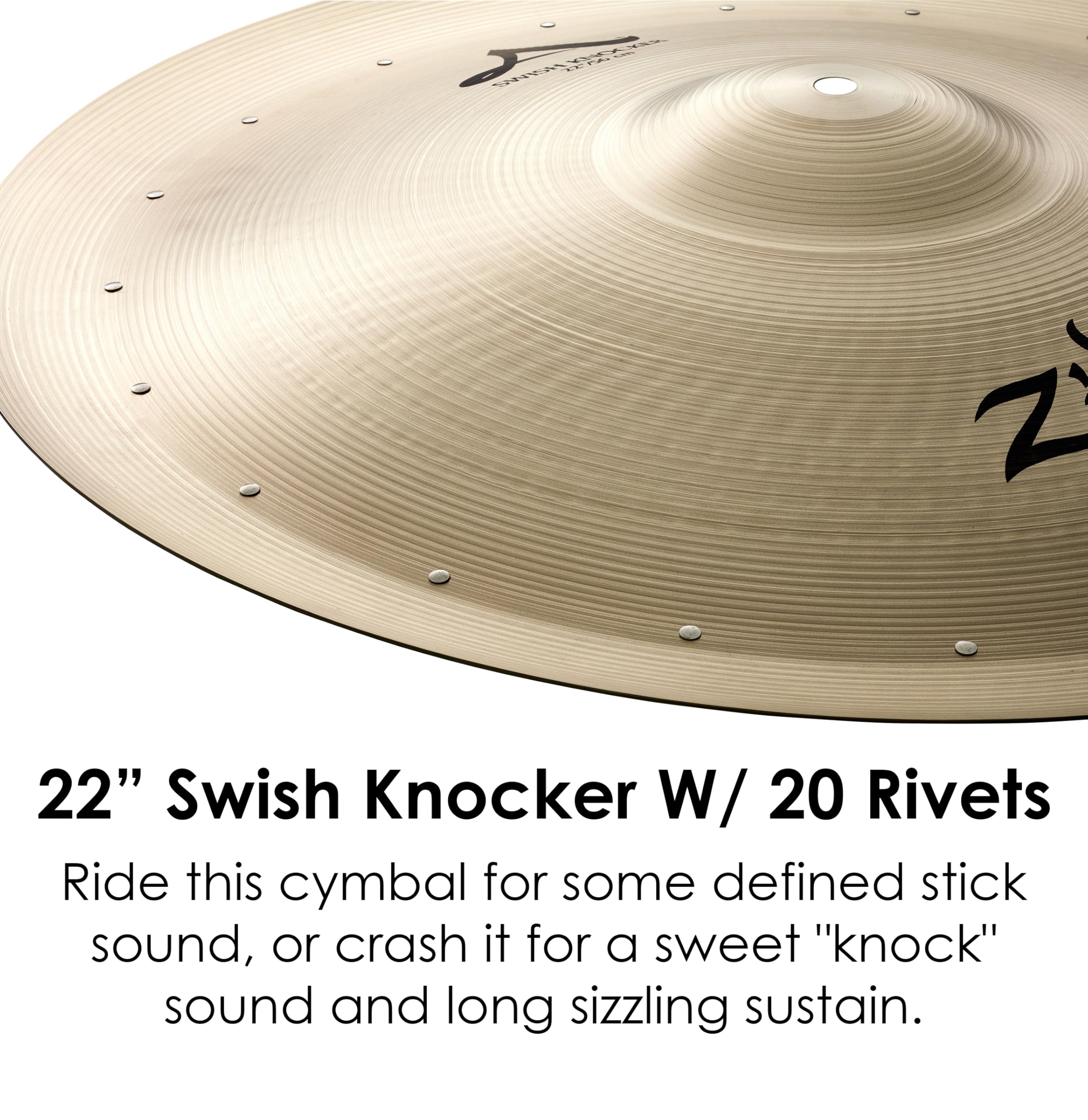 zildjian A swish knocker 22’56cm Amazon.co.jp: ジルジャン スウィッシュノッカーシンバル A 22インチ