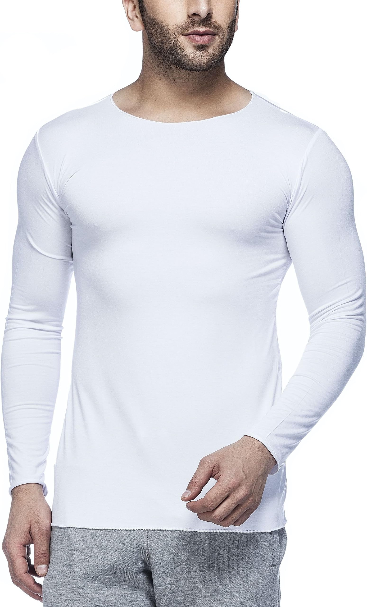 Tinted Men's Solid Slim Fit T-Shirt