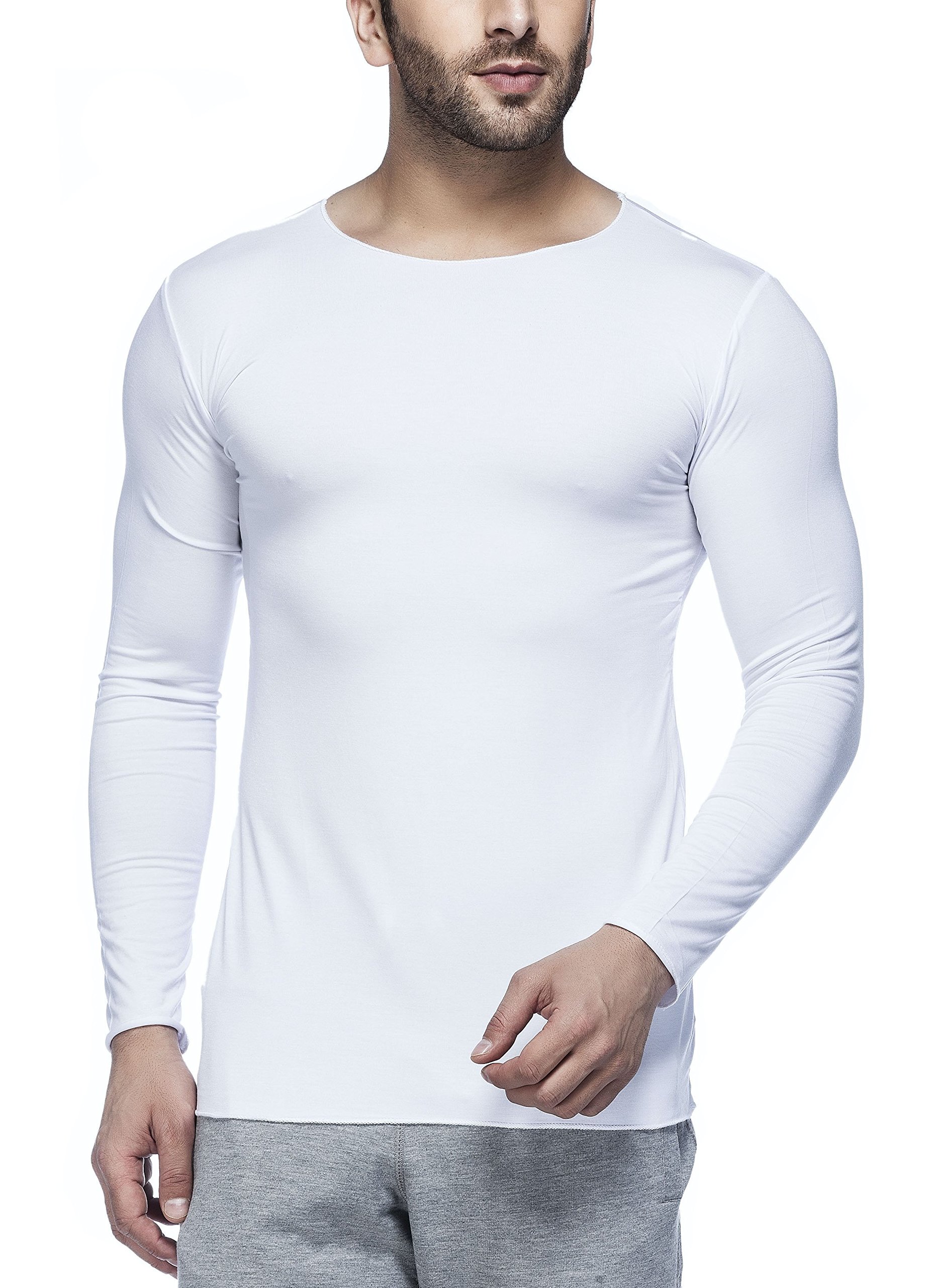 Tinted Men's Solid Slim Fit T-Shirt