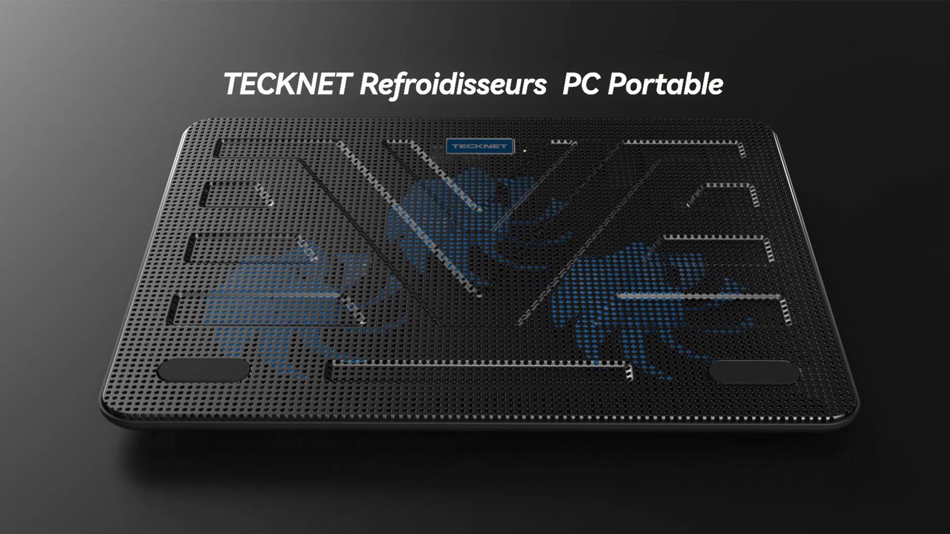 10-17,3 Refroidisseur PC Portable, Ventilateur PC Portable à 7 Niveaux