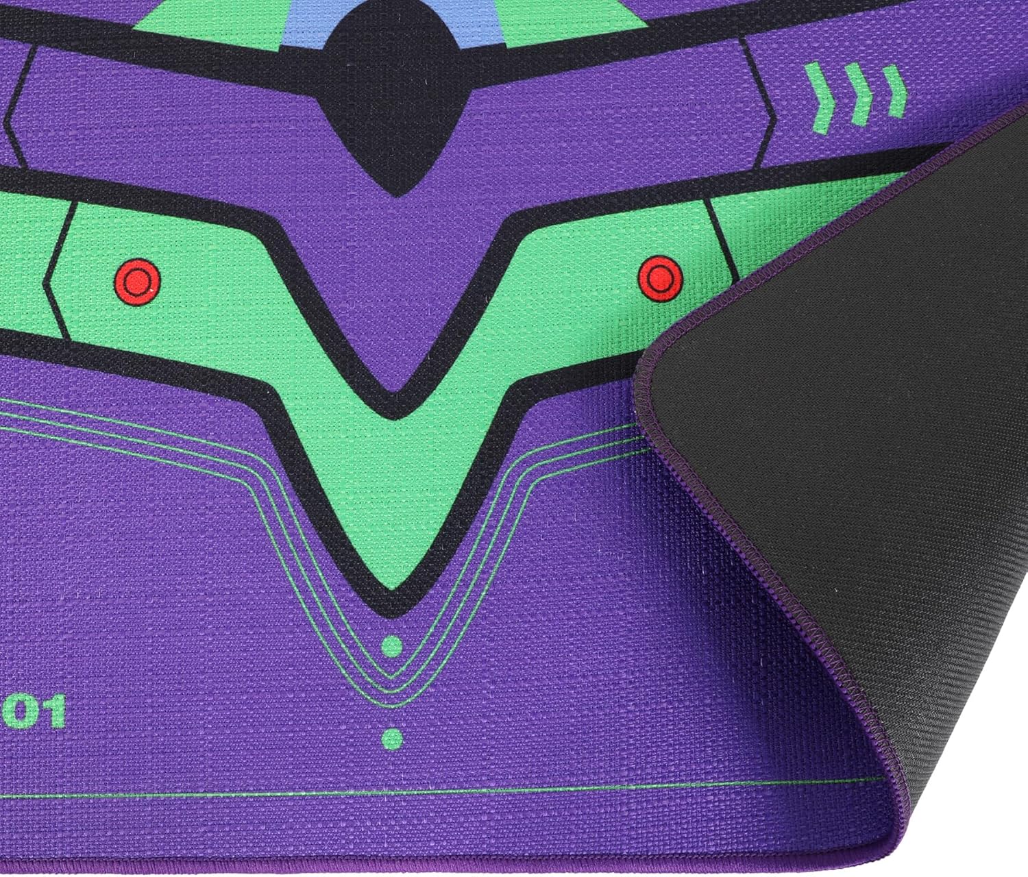 Bath Mat, Non-Slip Bathroom Rugs Mat 20"×31.5" for Evangelion Unit-01 Mech Inspired Design