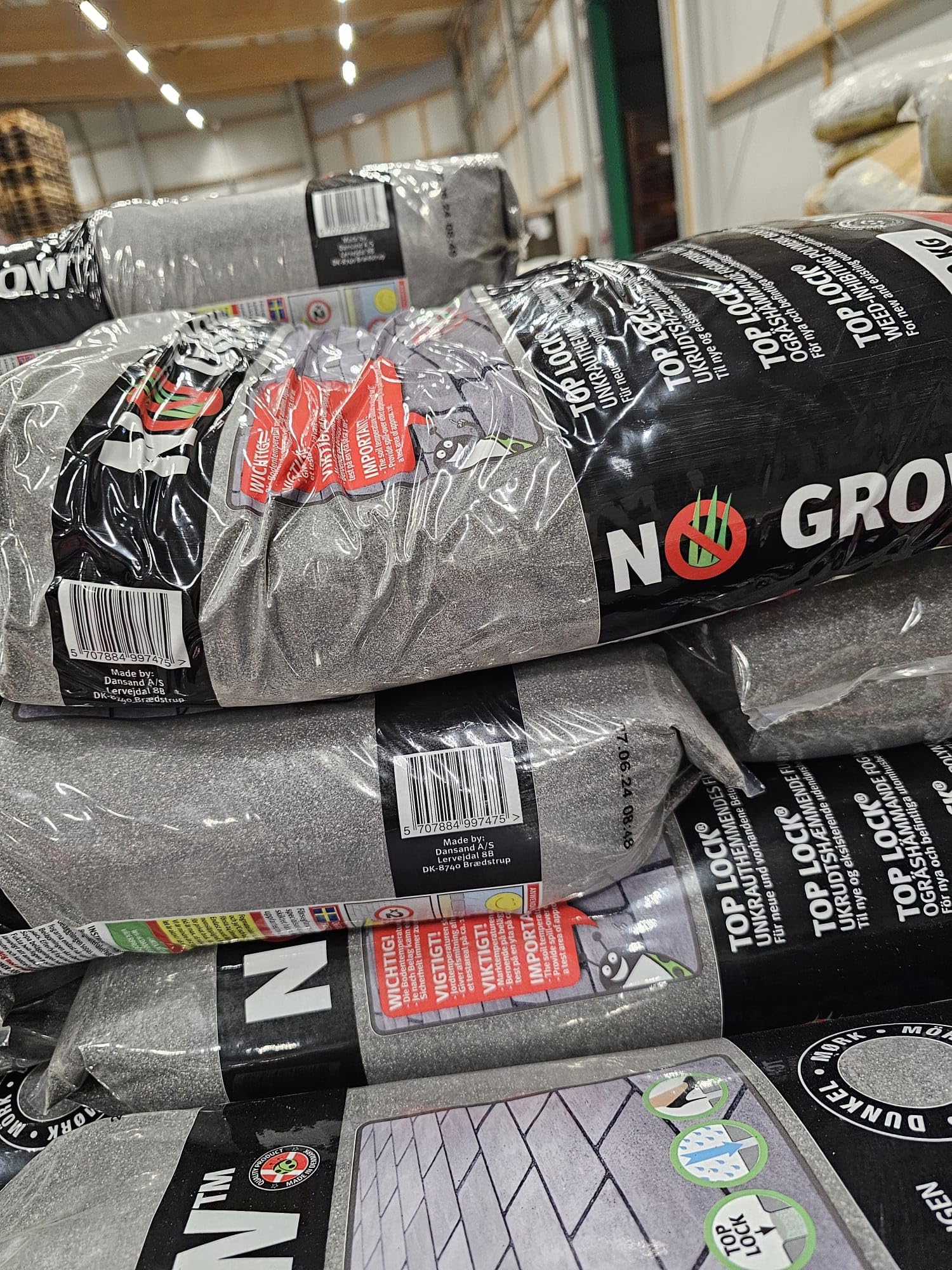 Pflasterfugenmörtel "Ohne Unkraut" Dansand 2-15mm 20 kg anthrazit