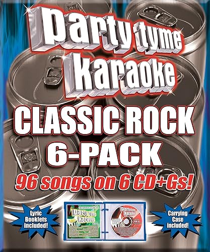 Party Tyme Classic Rock 6-Pack 96-Song Party Pack
