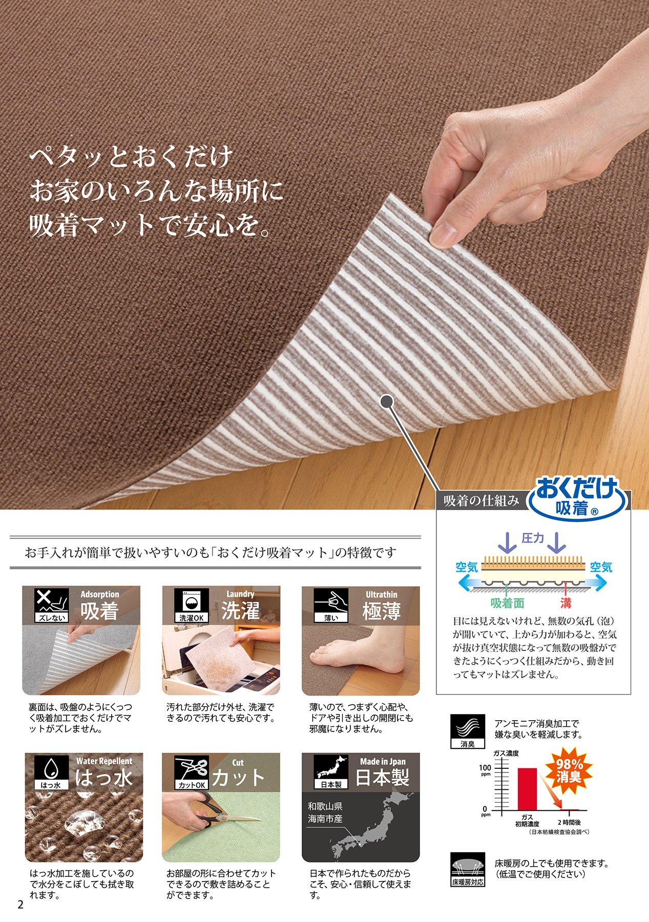 【特価商品】Sankoサンコー ずれない ジョイントマット 大判 45×45cm Amazon｜サンコー ずれない ジョイントマット 大判 45×45cm グリーン