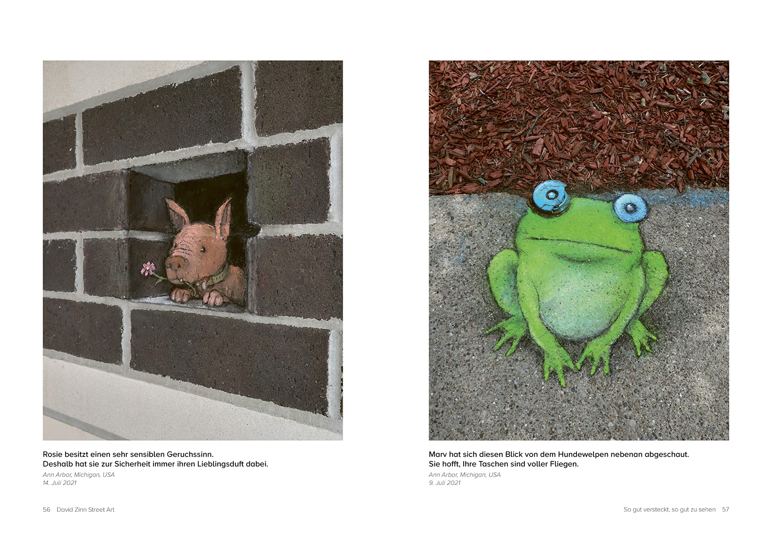 David Zinn. Street Art