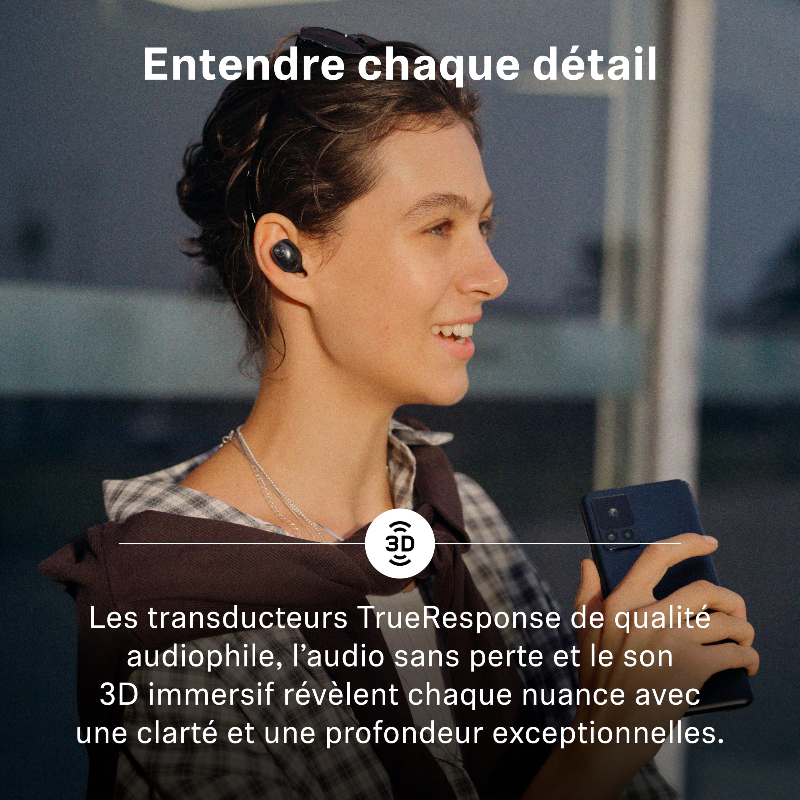 Sennheiser Momentum True Wireless 5 écouteurs Bluetooth, Batterie 40h, ANC