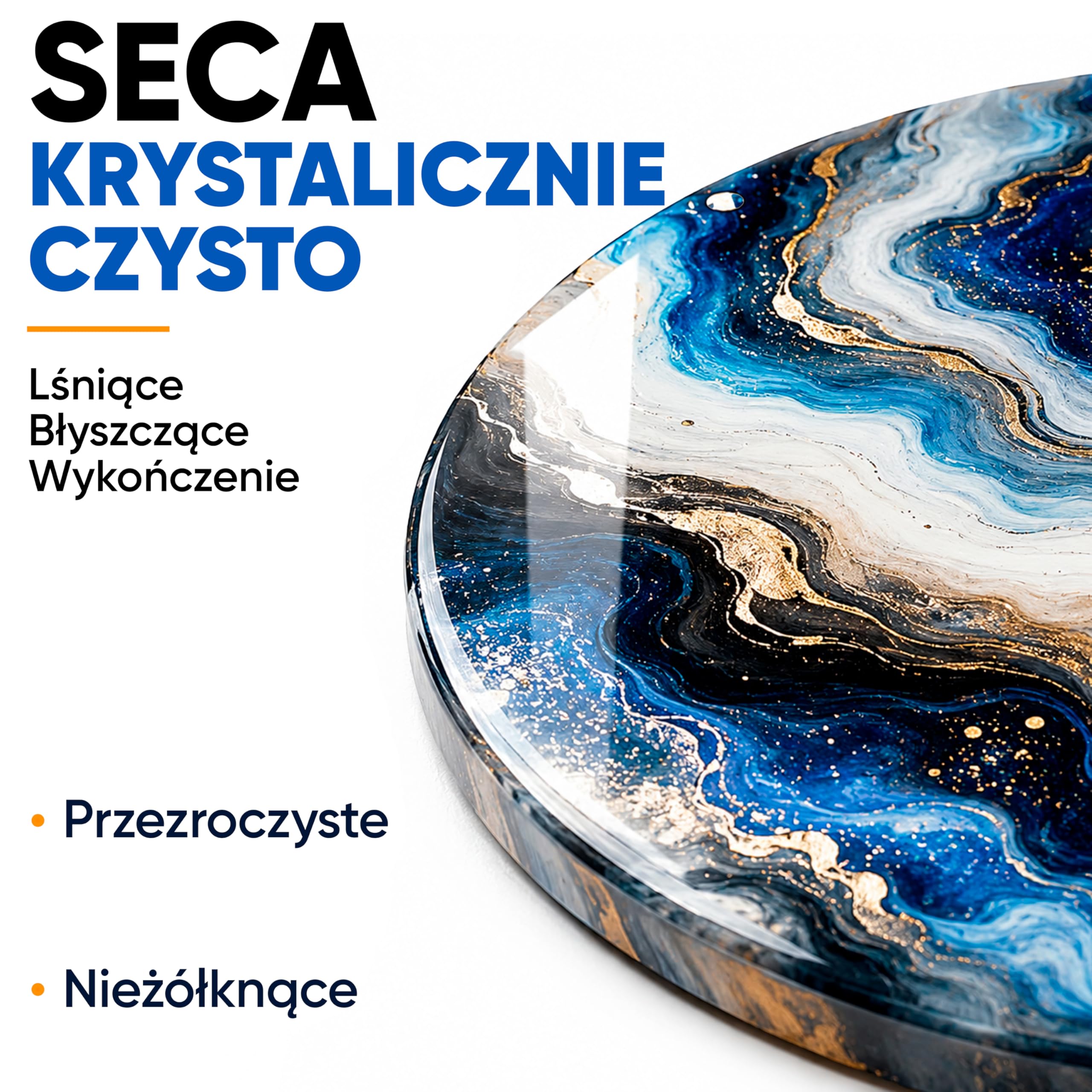 Medium Pouring Akryl Profesjonalne 5L – Połysk Medium do Farb Akrylowych | Transparentne Pouring Akryl do Fluid Art