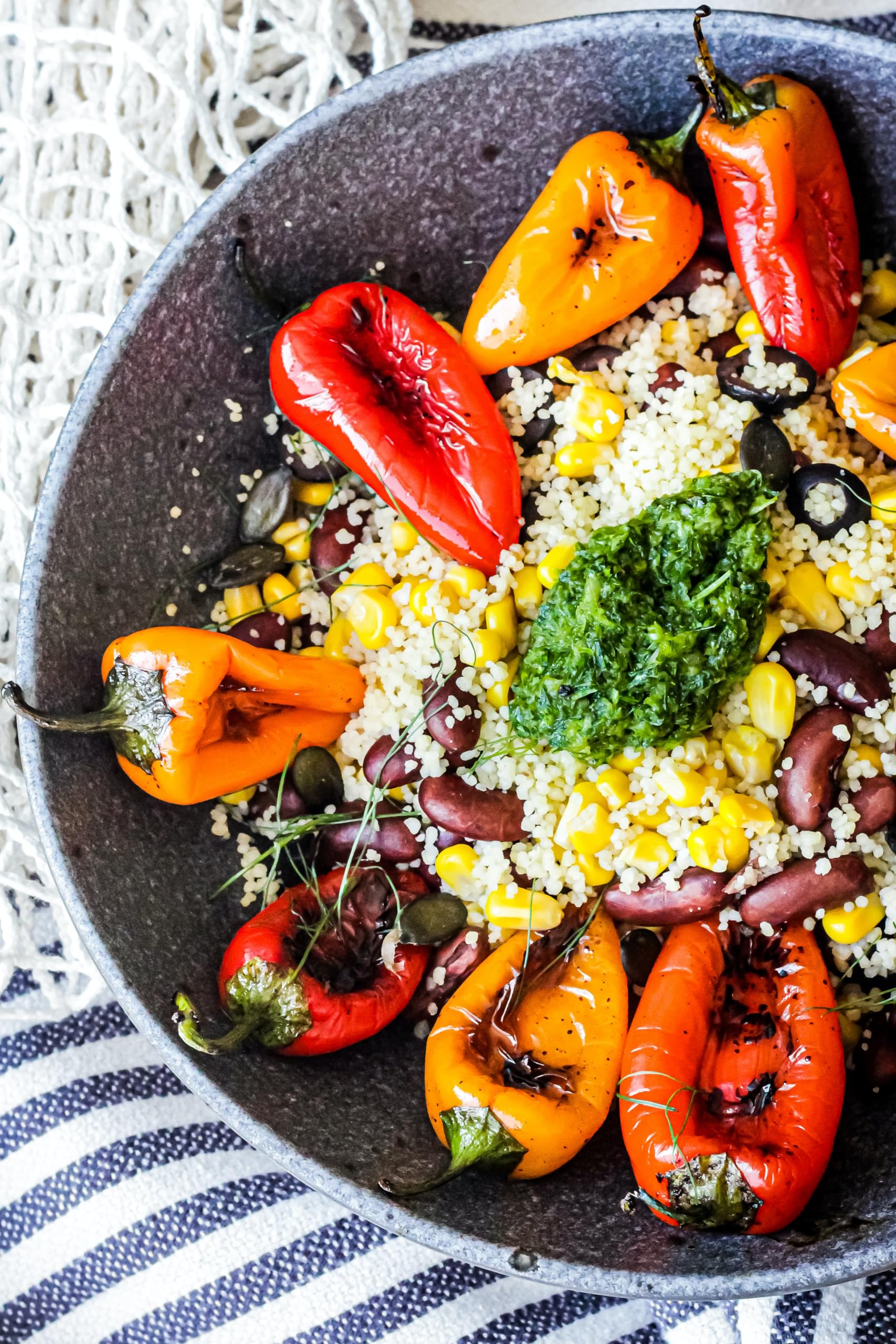 Kamelur Bio Couscous Vollkorn (2,5kg) - aus schmackhaften BIO Vollkornweizengrieß