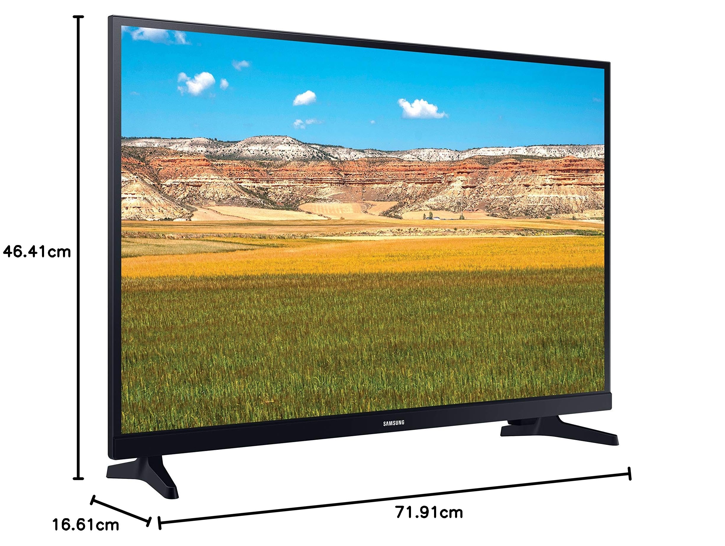 Samsung T4000 Tv 32”, Hd, Nero, 2020, ‎71.9 x 16.6 x 46.4 cm, 4 Kg