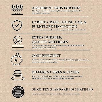 EZwhelp Reusable Dog Pee Pads, Washable Waterproof Mats for Dog Potty Training or Whelping Pads, 24x48 Inch, 2 Pack