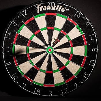 Franklin Sports Official Dartboard - Professional Regulation
