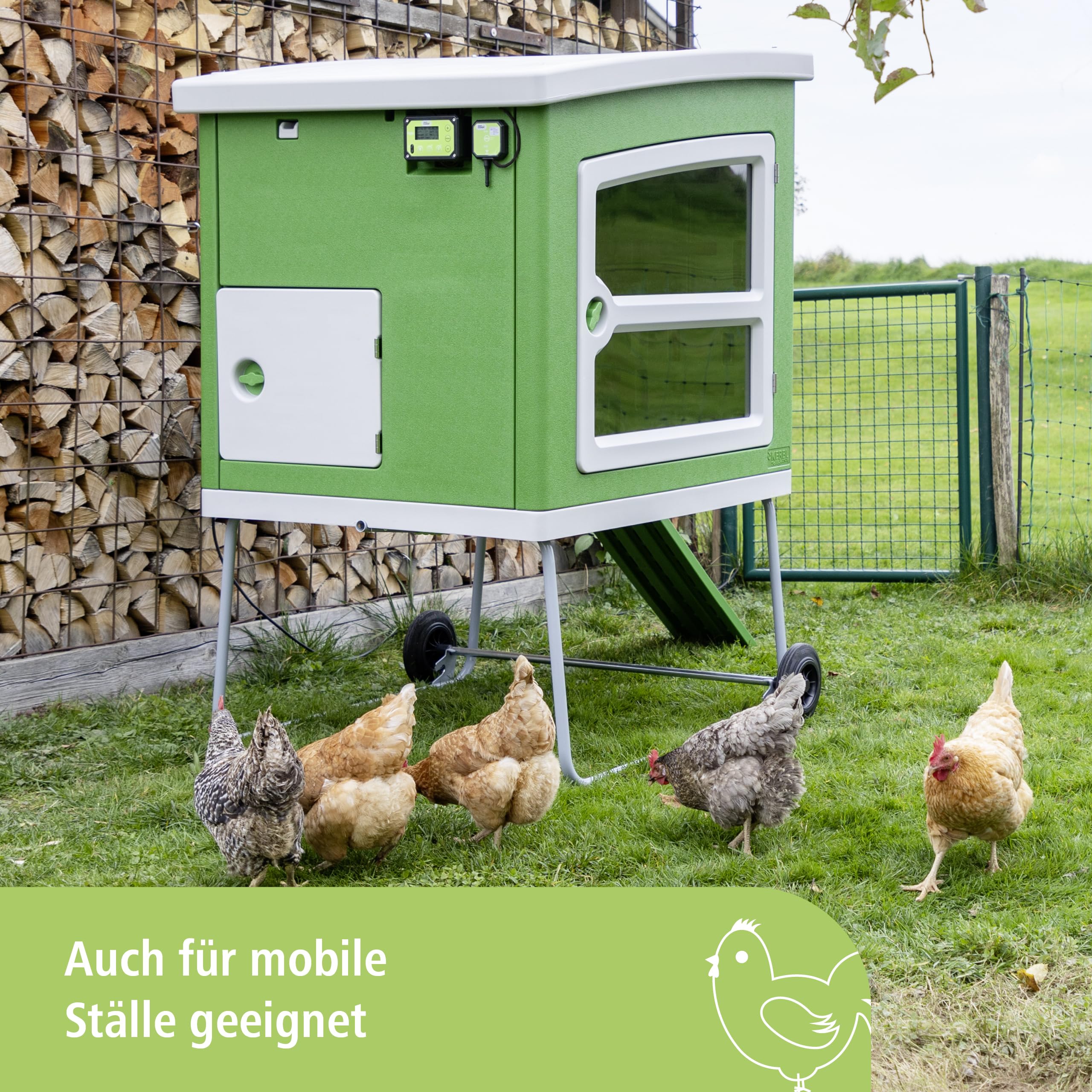 Kerbl Hobbyfarming SmartCoop Connectivity-Modul, Verbindungsmodul, Geflügel, langlebig, inkl. 30cm Anschlusskabel, Made in Germany