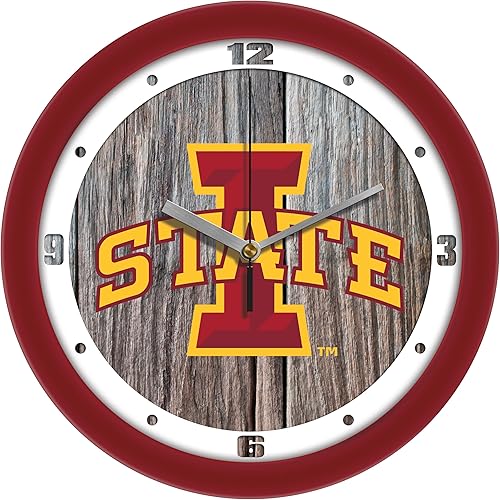 Vista 4 de SunTime Alabama Crimson Tide - Reloj de pared desgastado
