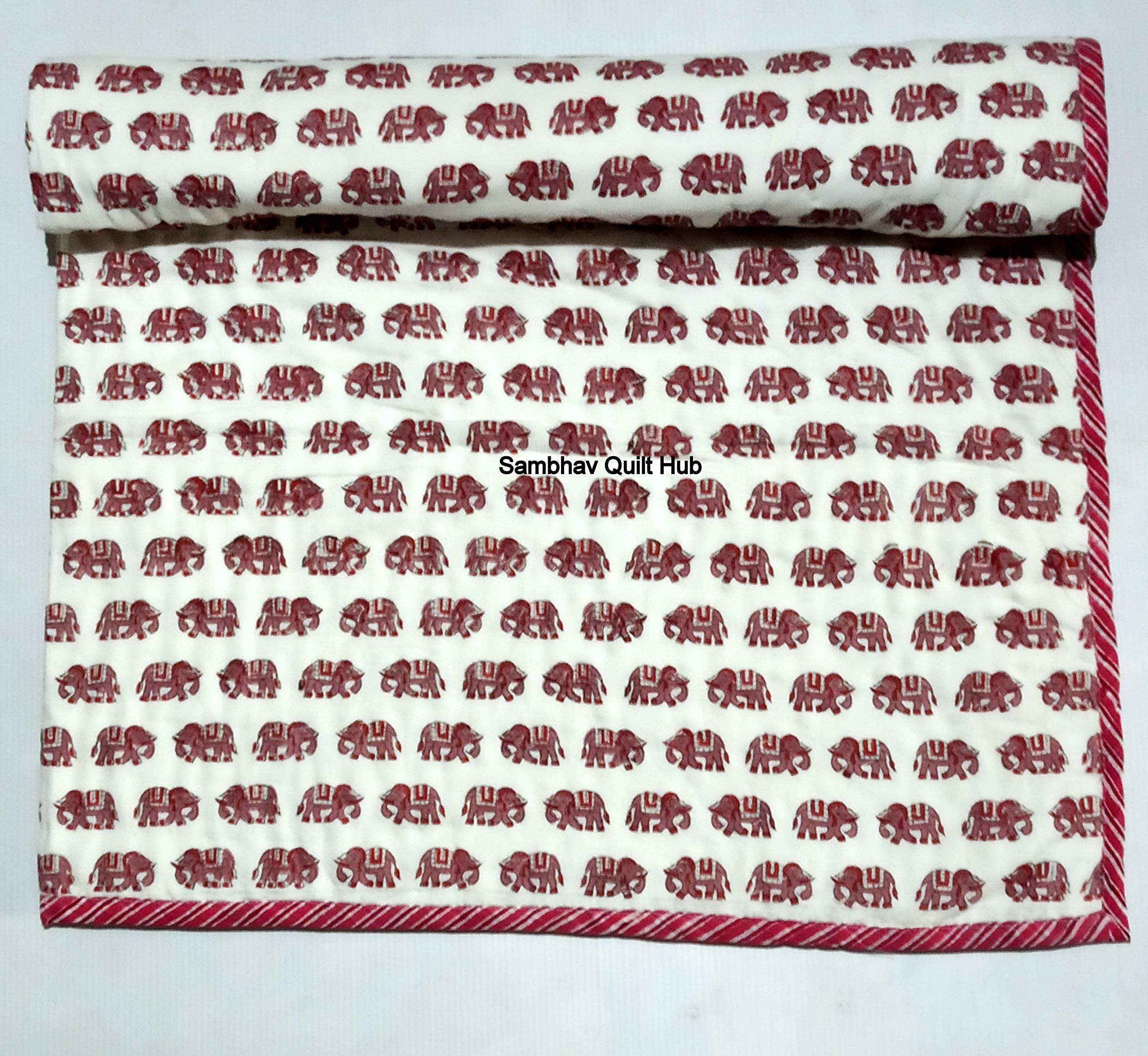 Colcha reversible de algodón con retazos acolchados, manta para bebés y niños pequeños, manta para bebé, multicolor, unisex, regalo para bebé, decoración india, súper suave y cálida para sofá y sofá,