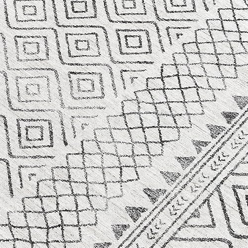 Miniatura 2 de ReaLife - Alfombra lavable a máquina para sala de estar, dormitorio, baño, cocina, entrada, oficina, acolchada con pelo bajo y resistente a las