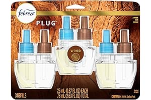 Febreze Wood PLUG Air Freshener: Breathe Easy with Natural Wood Scents