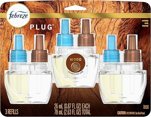 Miniatura 85 de Febreze Plug - Recambios para ambientador, edición limitada, aroma de calabaza de cosecha fresca, (2 unidades, 1.75 onzas)