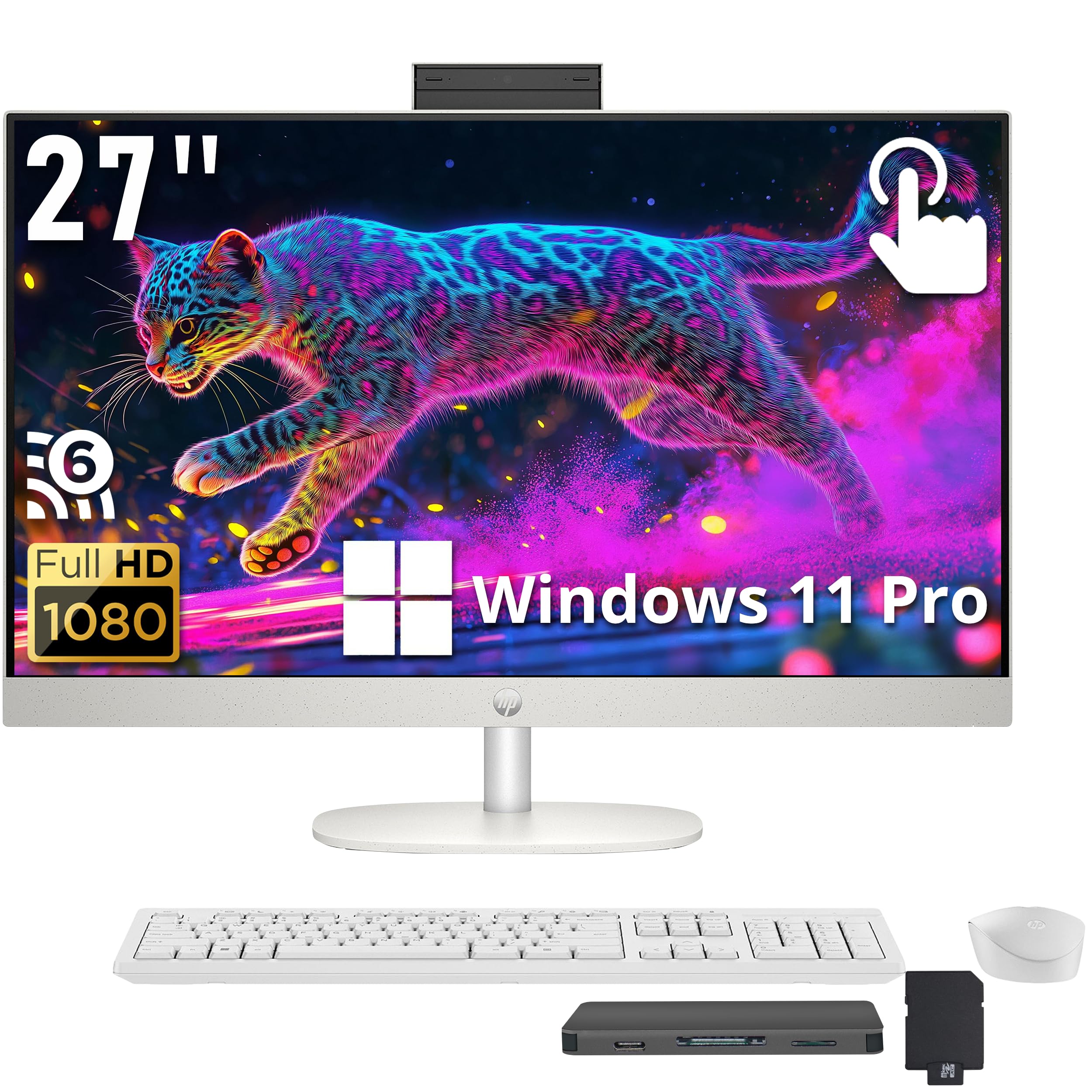 Windowsデスクトップ HP 27inch all-in-one BD5J6PA#ABJ HP All-in-One