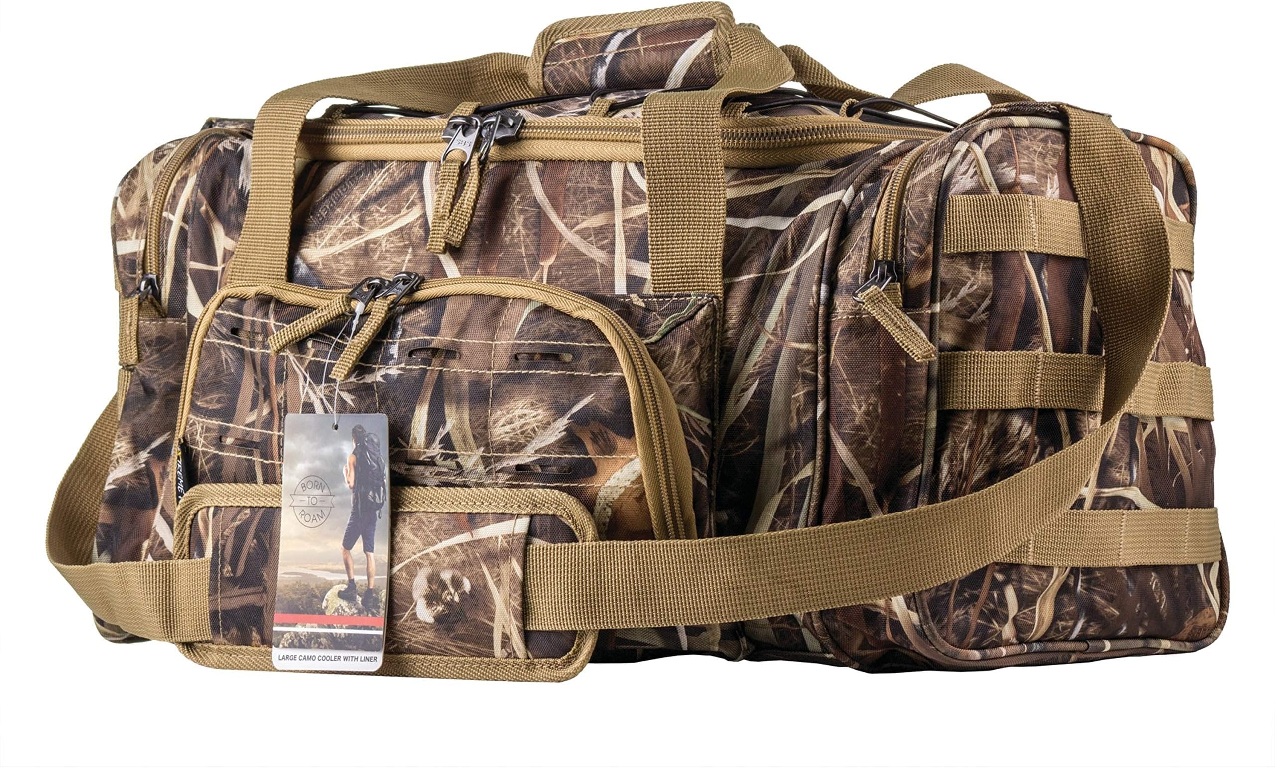 Large Camo Cooler Bag