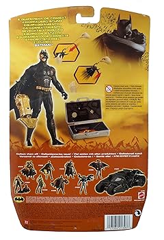 バットマンビギンズ 6インチ ベーシックフィギュア バトルギア Amazon.co.jp: バットマンビギンズ 6インチ ベーシック