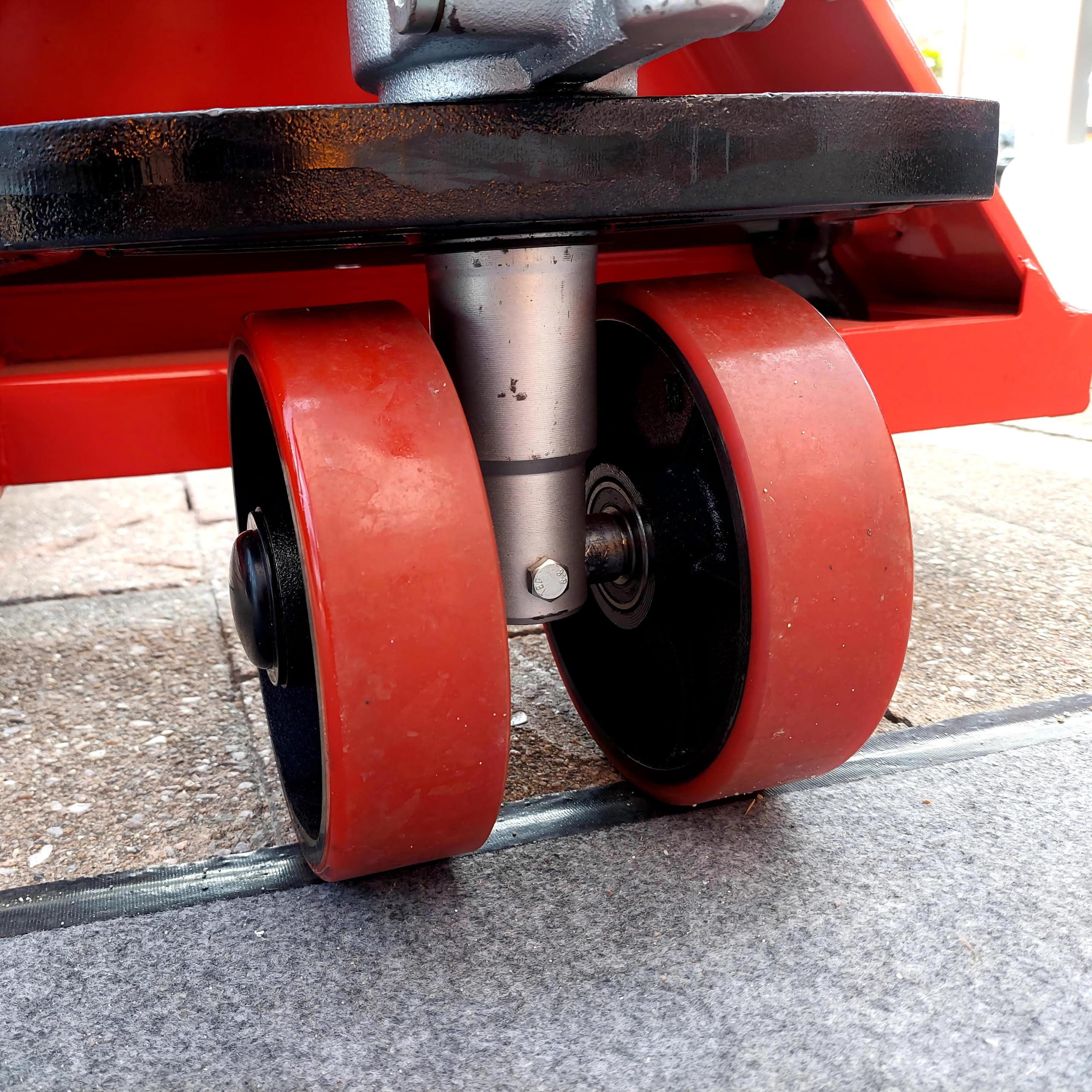 Pallet Jack Steering Wheels 7x2" with Bearings, 2 Pcs — Amazon image 4