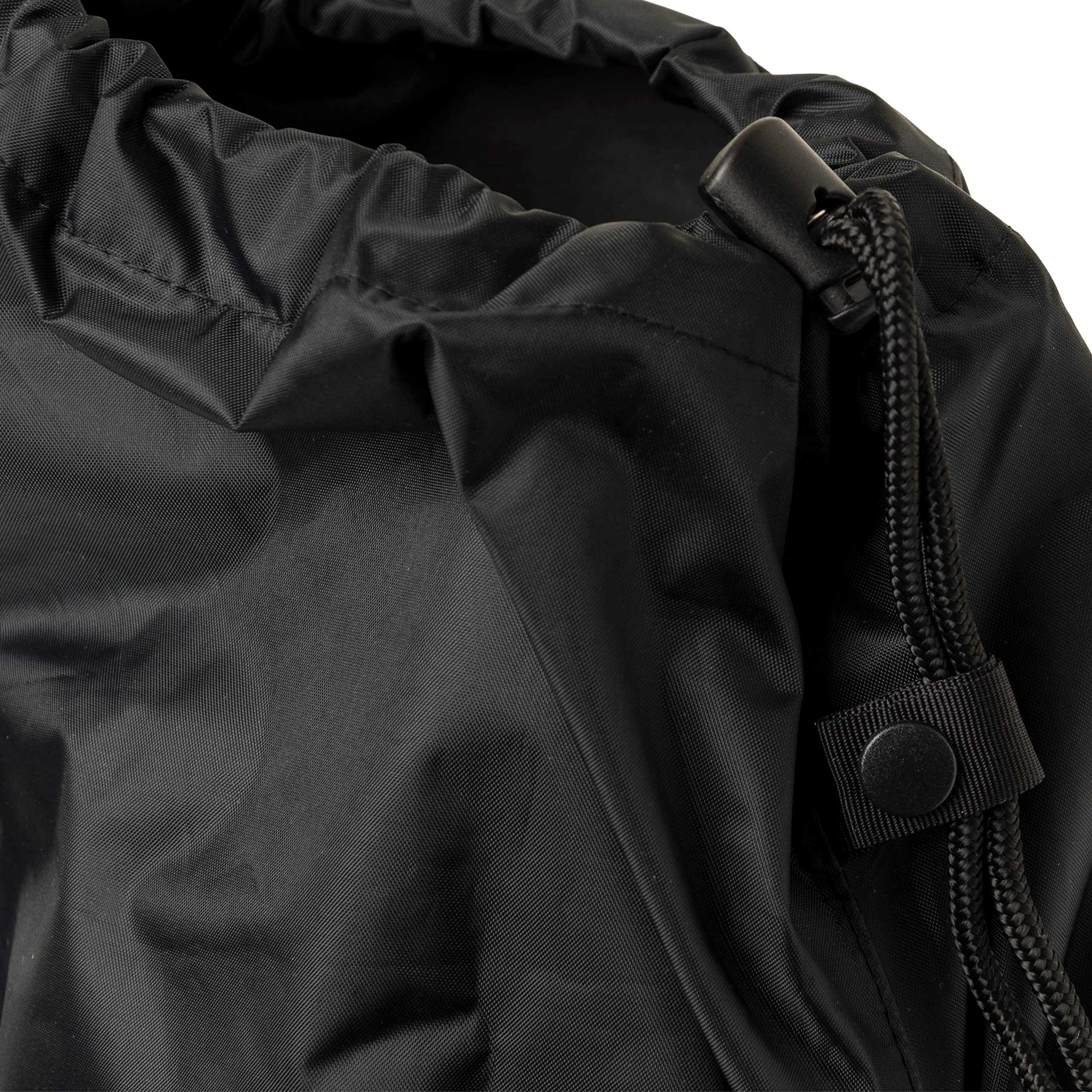 AGU Quick Bike Stiefel Essential Regenüberzug für Radfahrer, Winddicht, wasserdicht, für Damen und Herren, reflektierend, 100% recyceltes Polyester – Schwarz
