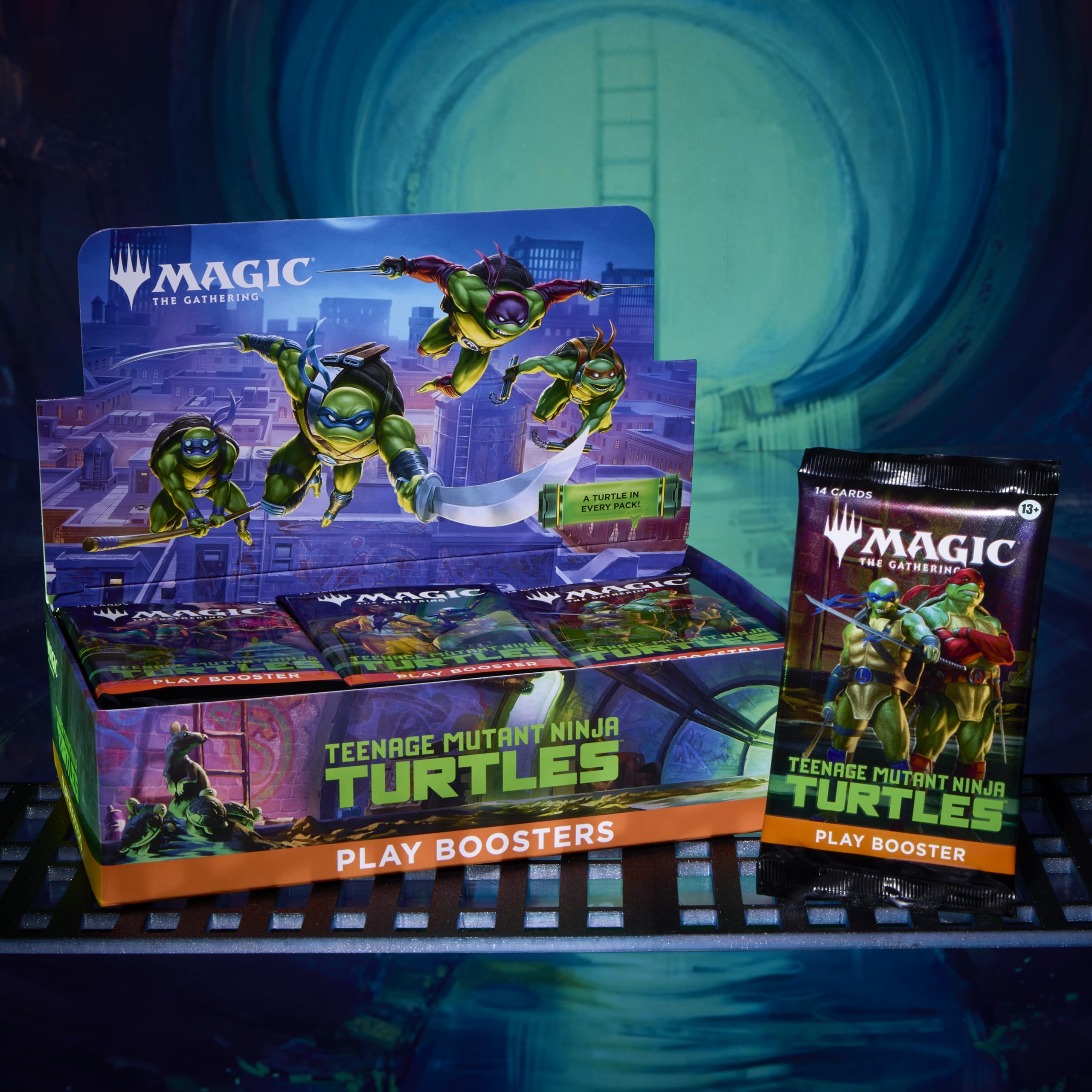 Confezione di buste di gioco di Magic: The Gathering | Teenage Mutant Ninja Turtles (Versione Inglese)