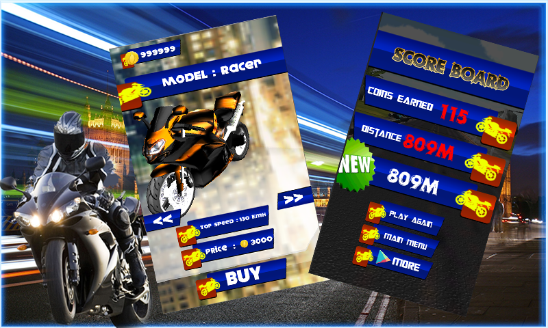 Highway Stunt Bike Racing 3D - App on Amazon Appstore