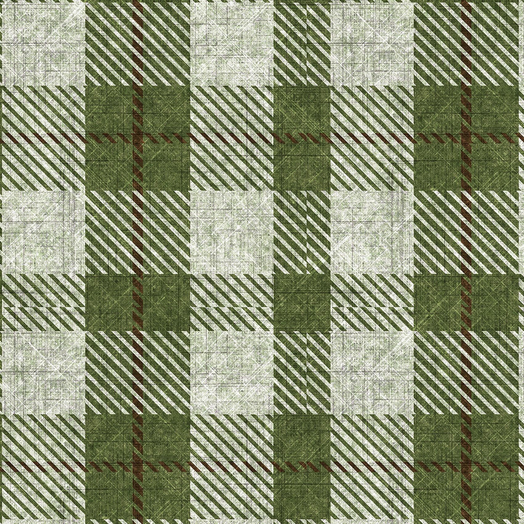 Livelynine Plaid Wallpaper Peel and Stick Vintage Neutral Plaid Wall Paper Prepasted 17.5x78 Inch Farmhouse Buffalo Contact Paper