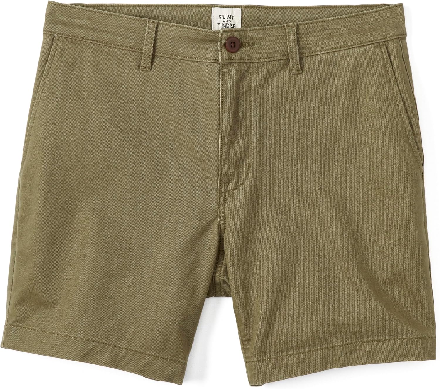 Huckberry Flint and Tinder Men's 365 Chino Short, Stretch Comfort Men's Shorts