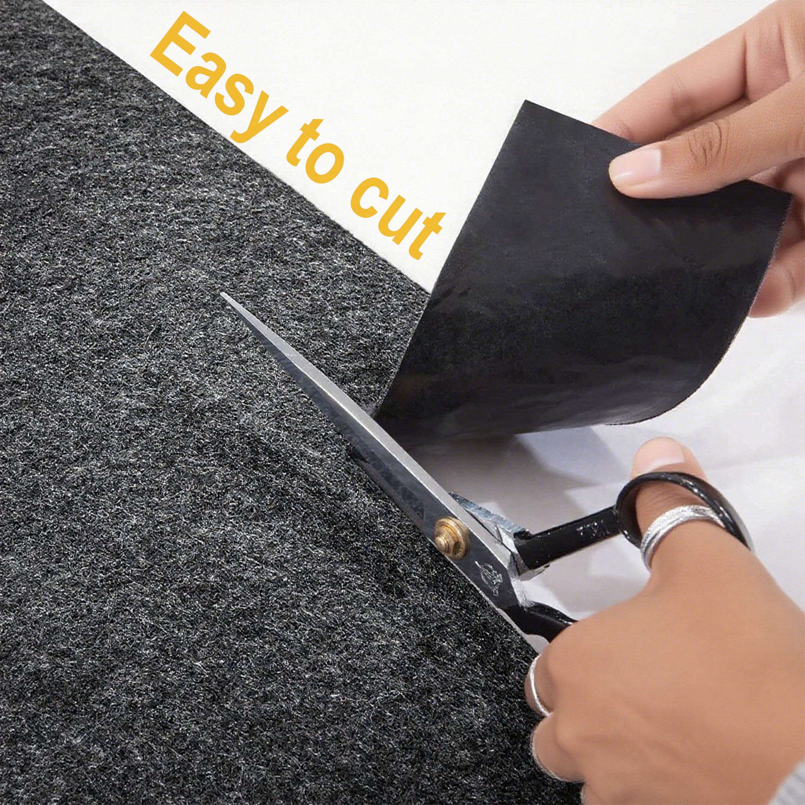 Oil Spill Mat 36x60 Garage Floor Mat for Under Car Motorcycle Premium Absorbent Oil Pad with Waterproof Backing — view 5