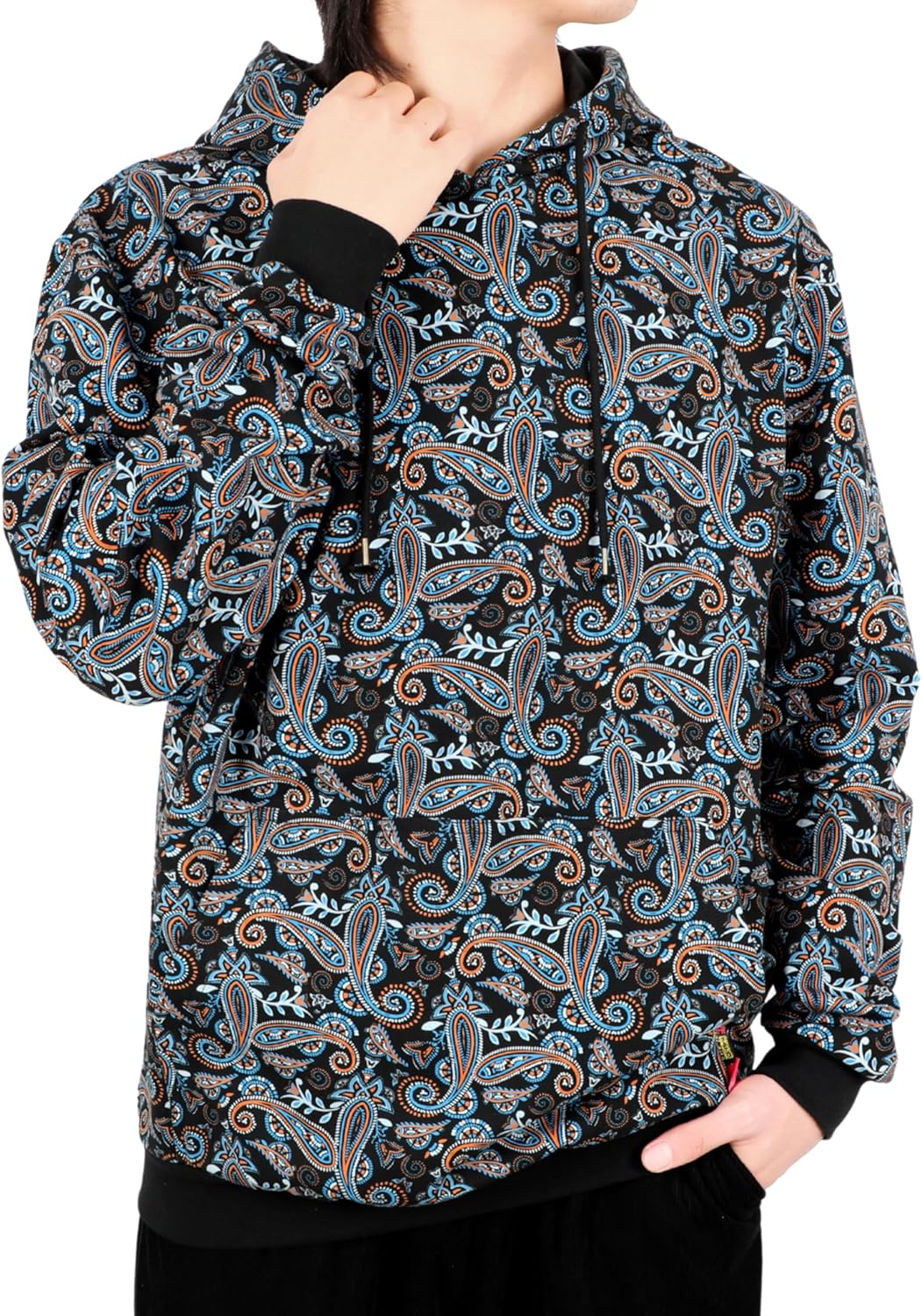 BOCOMAL FR Hoodies Camouflag Paisley Lightweight Pullover 7.5oz Cottoon Flame Resistant men's Hooded Sweatshirts NON FLEECE - Image 7