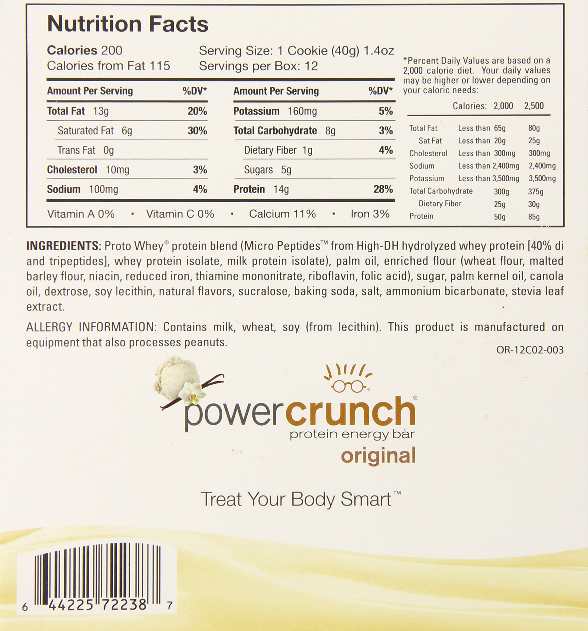 Power Crunch Bar French Vanilla Cream 1 4 Ounce — view 5