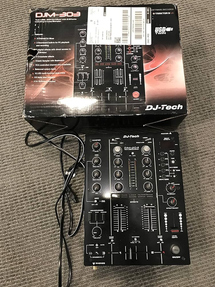 Amazon.com: DJTECH DJM303 DJ Mixer : Musical Instruments