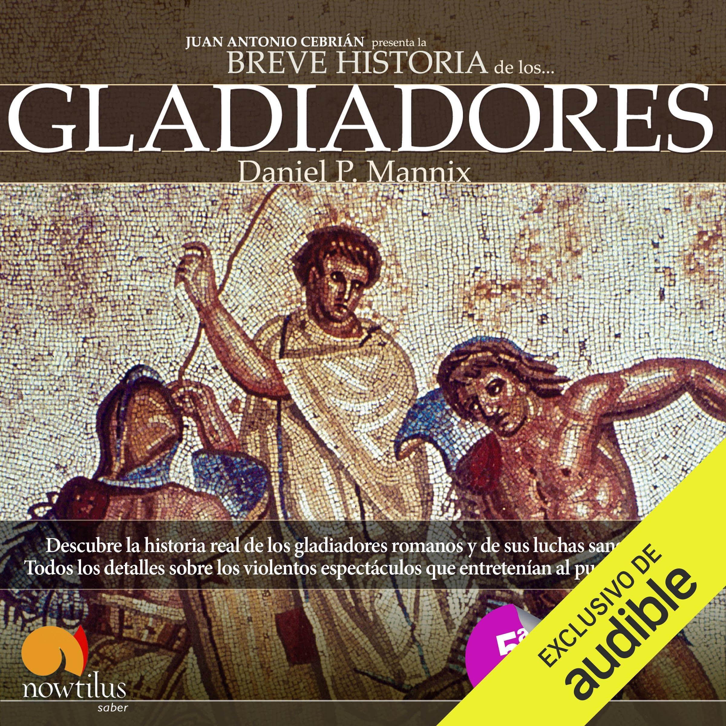 Cover art for Breve historia de los gladiadores