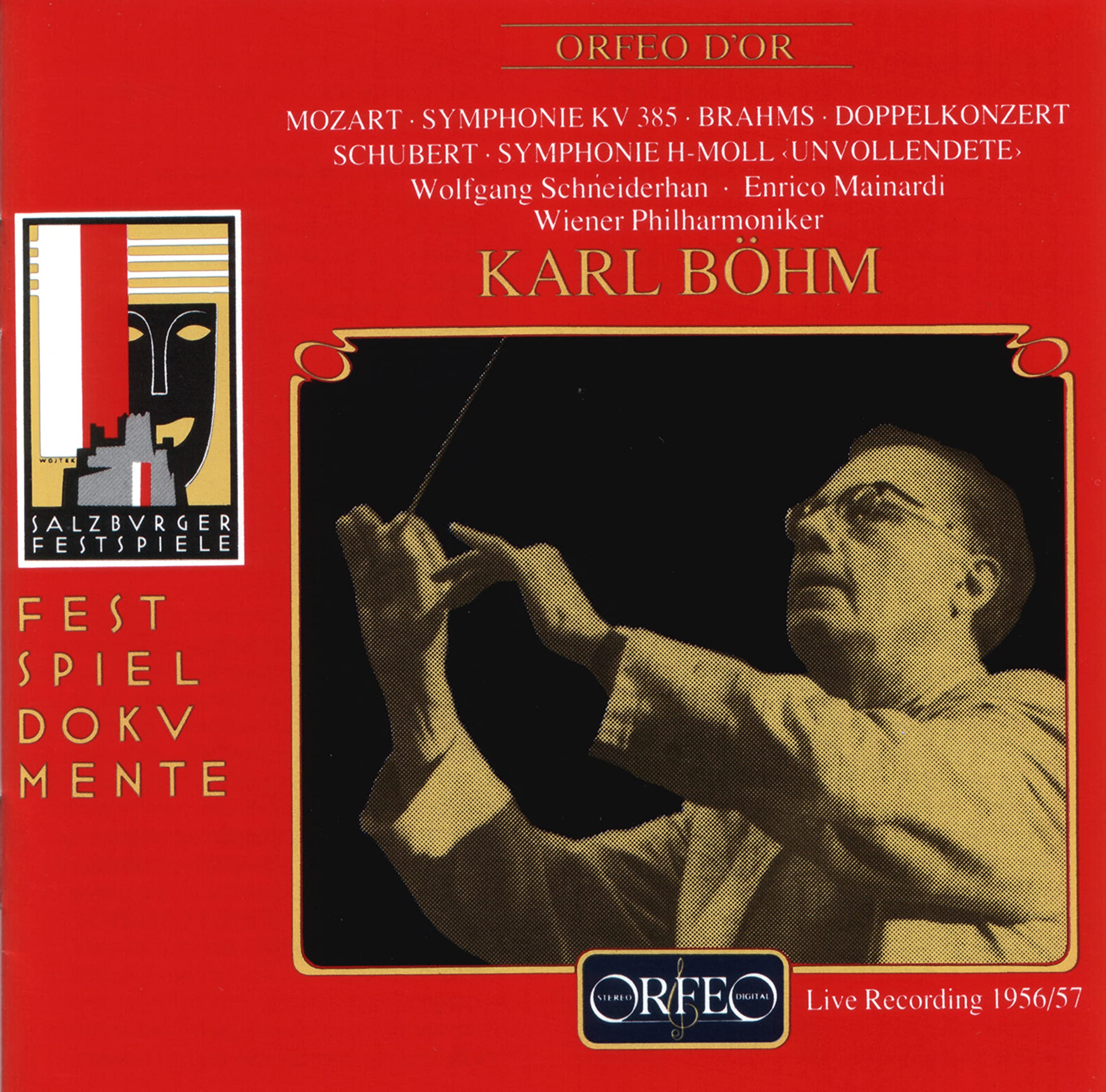 Mozart: Mozart Symphony KV385 / Brahms: Cello Concerto op102 / Schubert: Symphony D759