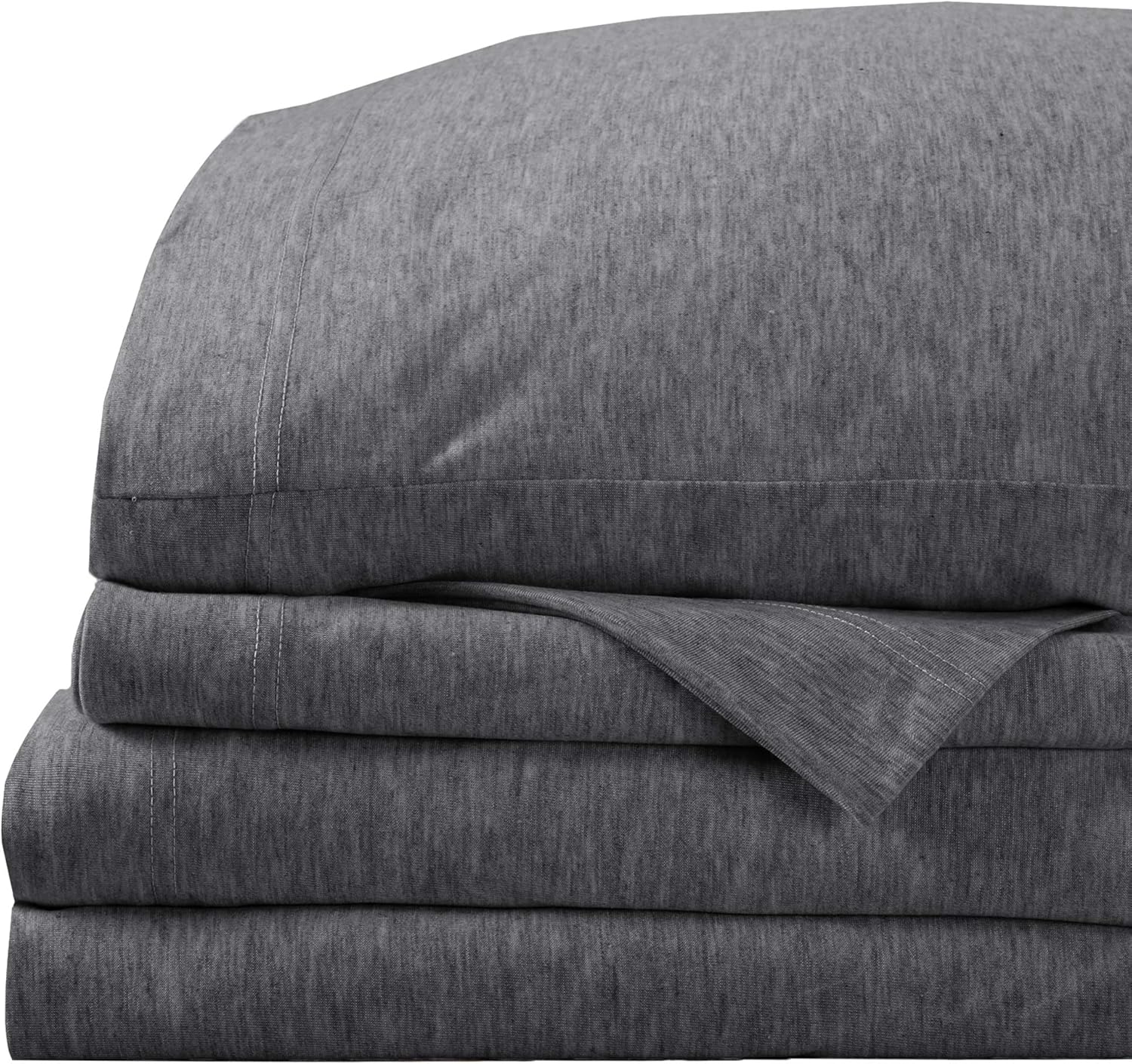 Super Soft Tech Knit Jersey Sheets. Breathable Lightweight TShirt