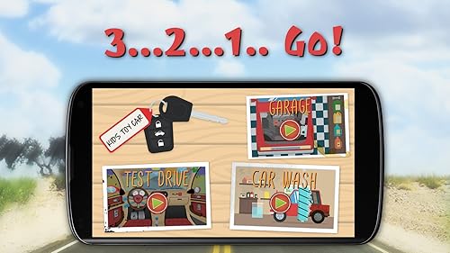 Kids Toy Car - Driving Simulator Game for Kids with car wash and car mechanics Simple and Fun Free A